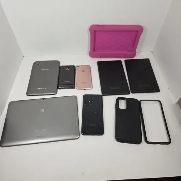 Amazon Samsung Cellphone Tablet Lot Android Phones Tablets - Picture 6 of 11